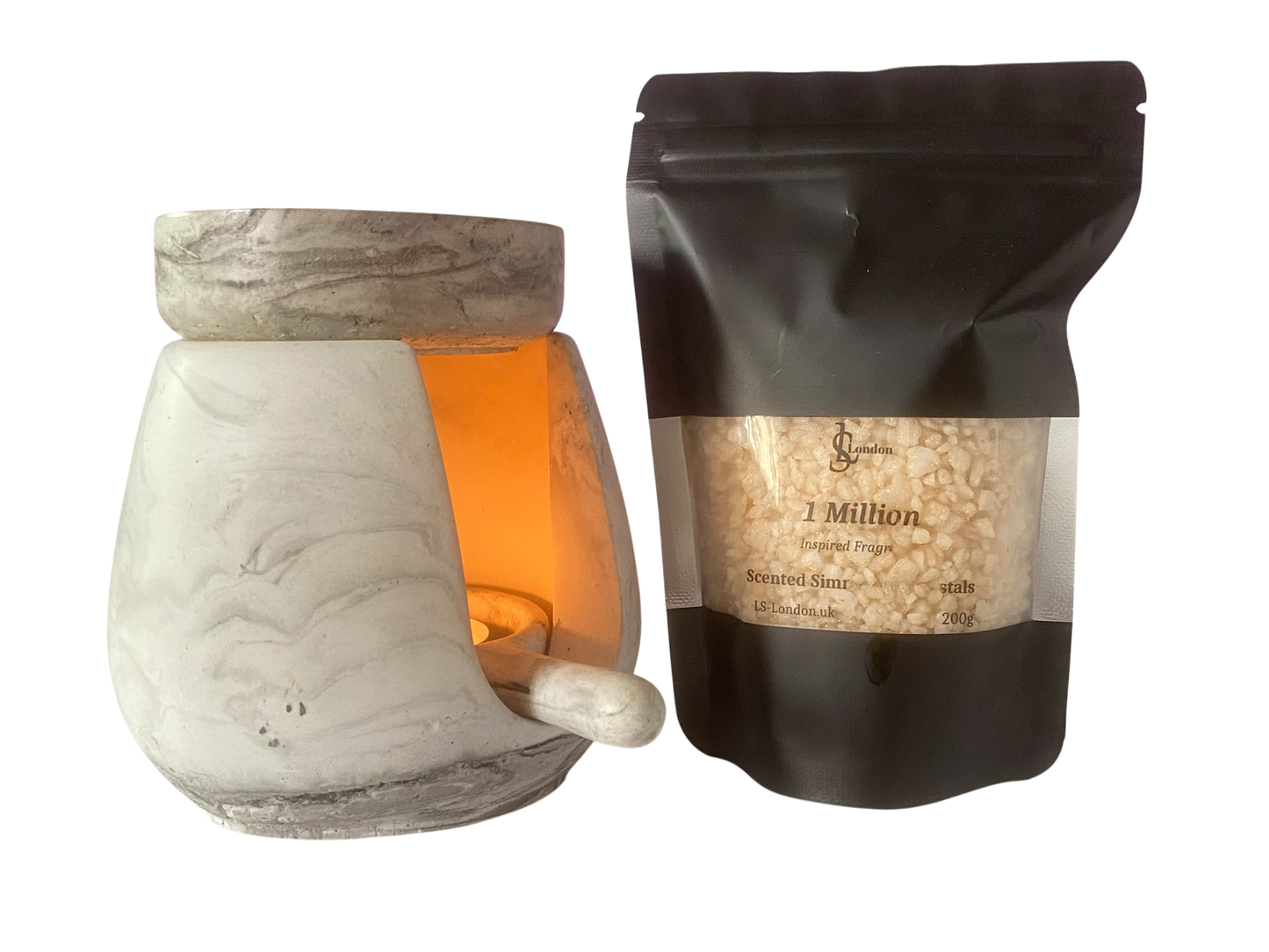 Inspired By 1 million Scented Shimmering Crystals (Sizzlers) 200g
