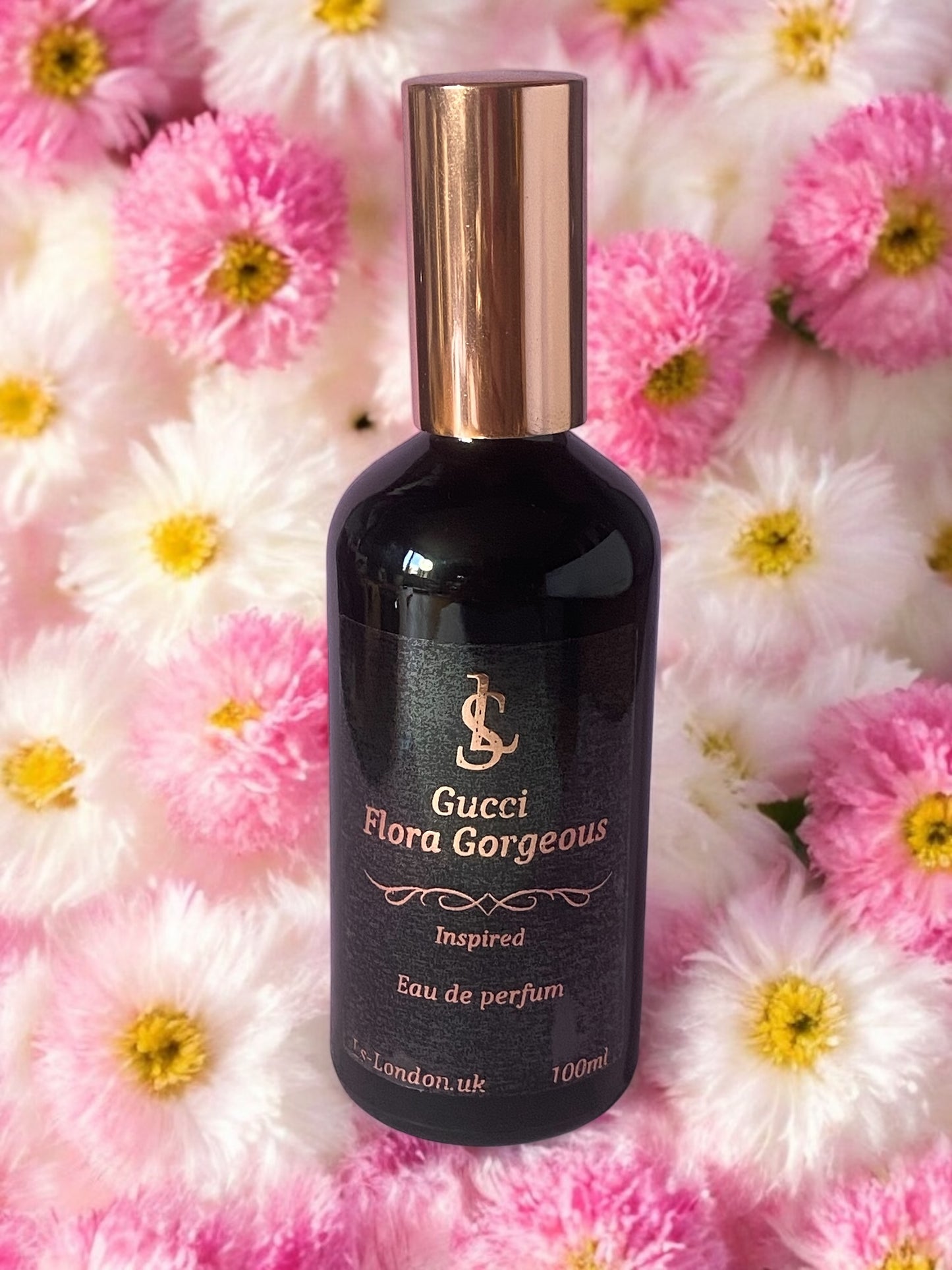 Ls London's Dupe designer perfume inspired by Gucci Flora Gorgeous 100ml