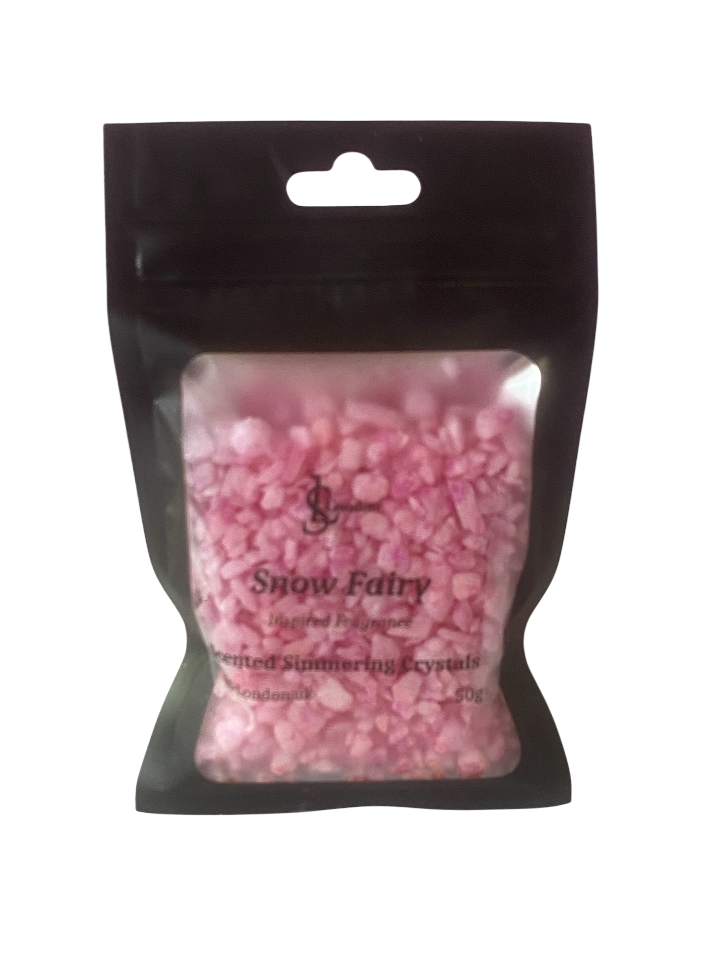 Inspired By snow fairy Scented Shimmering Crystals (Sizzlers) 50g
