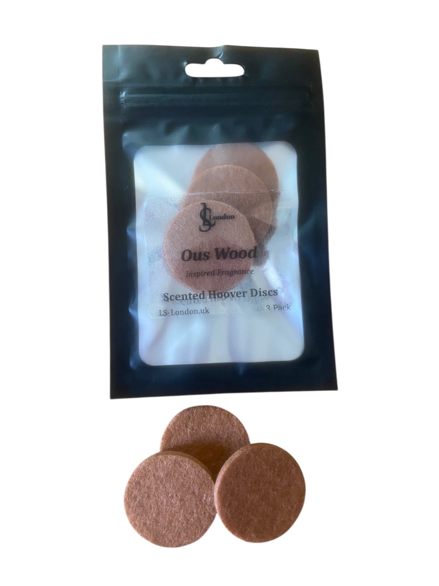 Oud Wood Scented Vacuum Hoover Discs