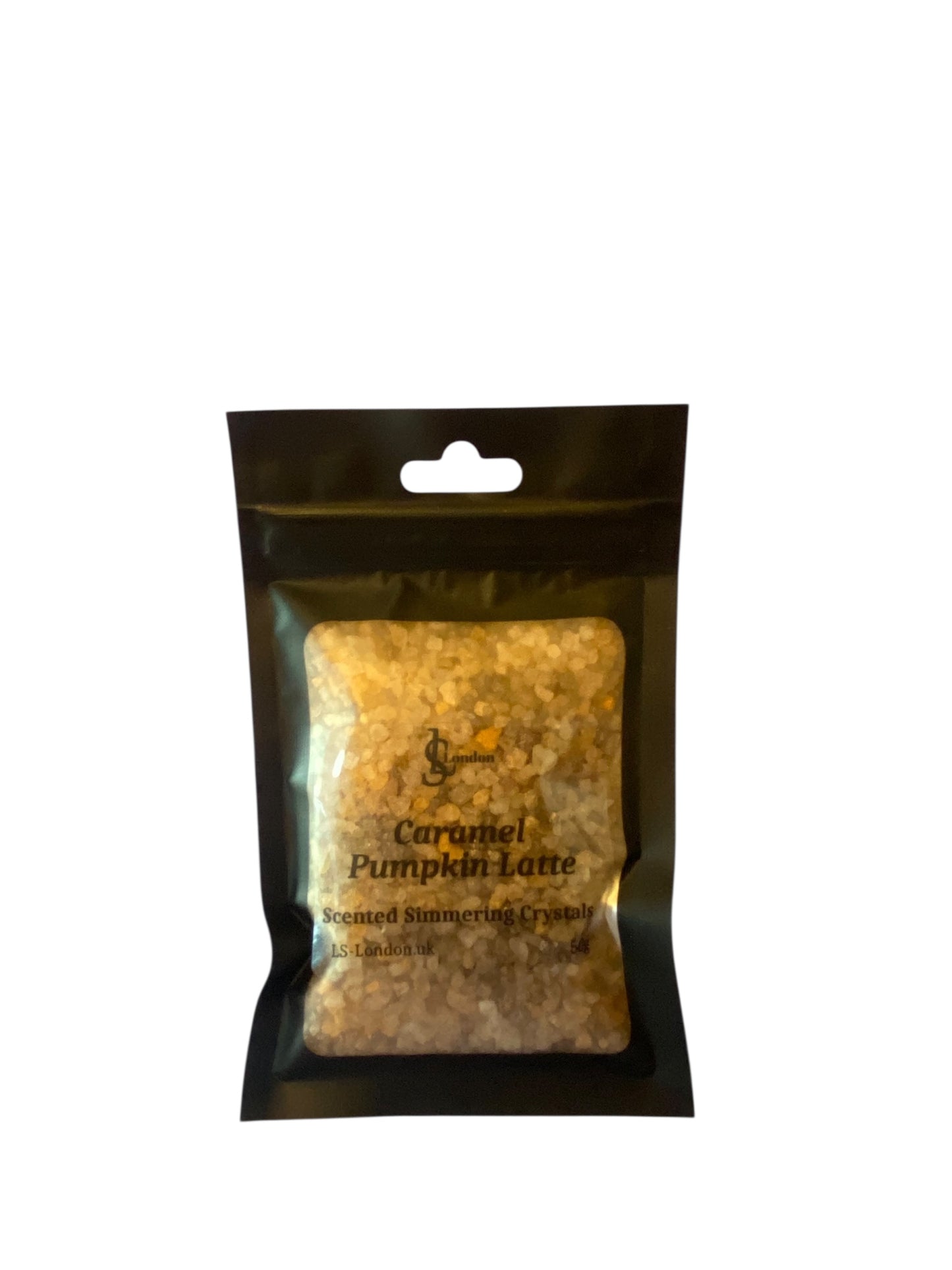 Caramel Pumpkin Latte, Halloween Inspired Scented Simmering Crystals (Sizzlers)