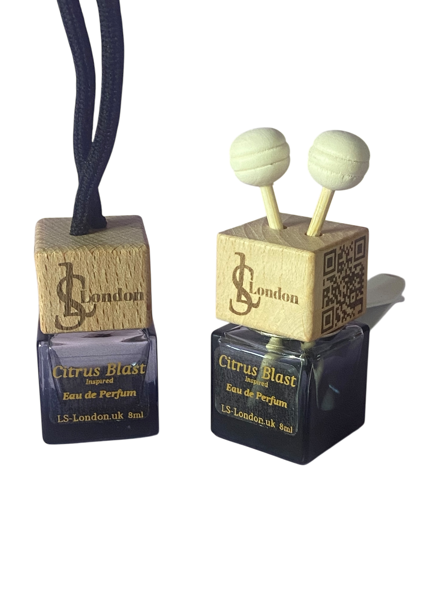 Unisex 8ml Hanging Or Clip on Car Diffuser