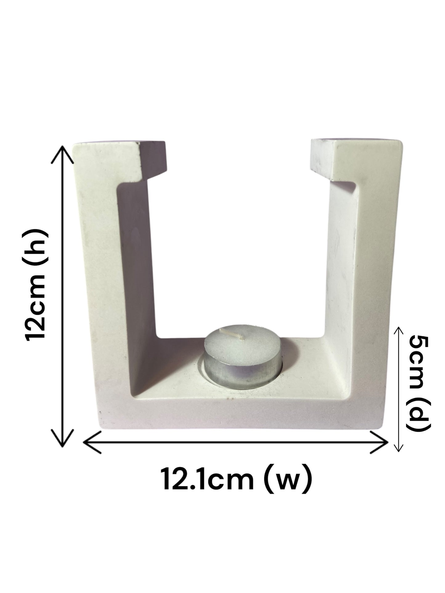 LS Design Square White Wax Melt | Oil Burner