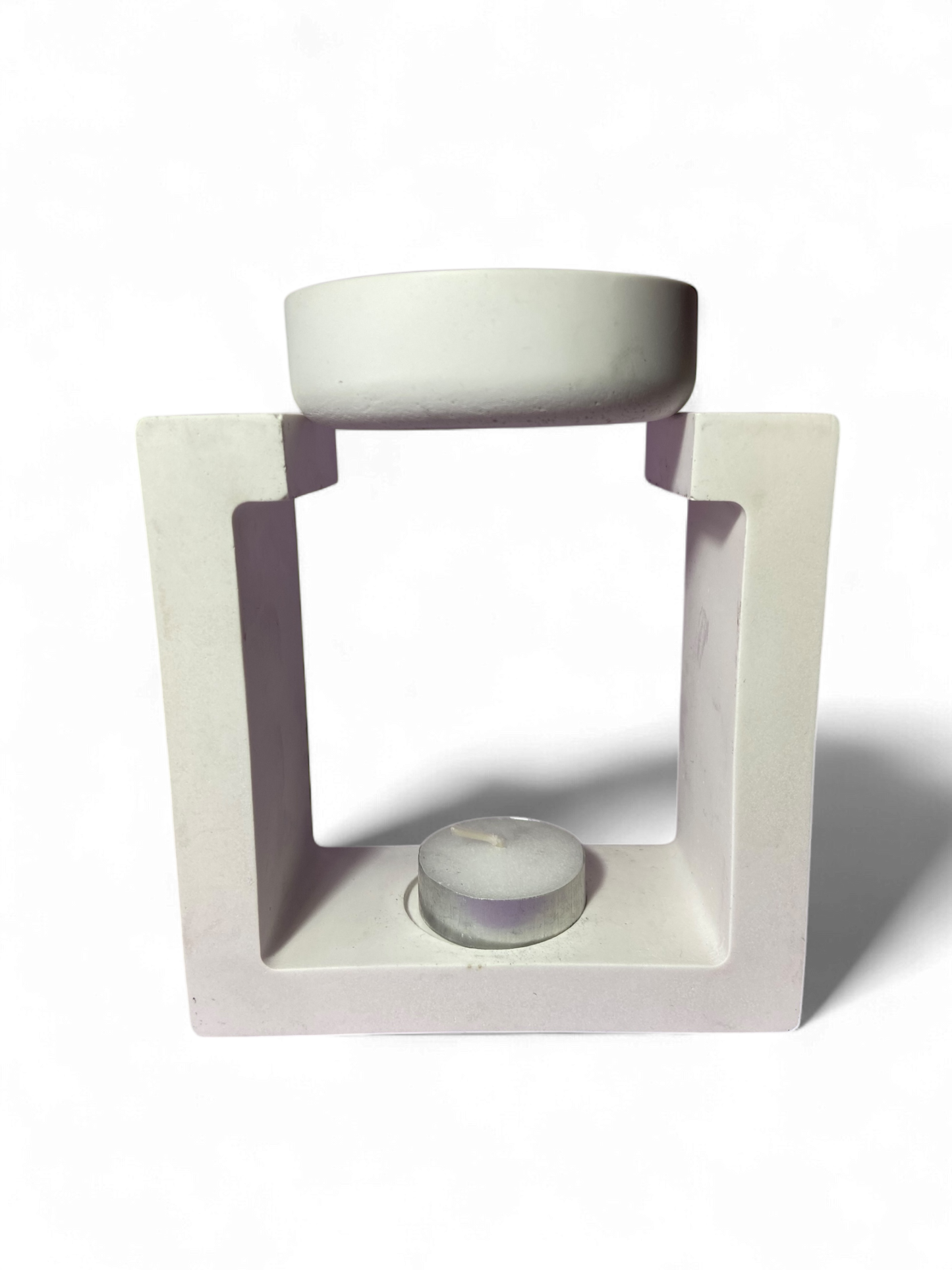 LS Design Square White Wax Melt | Oil Burner