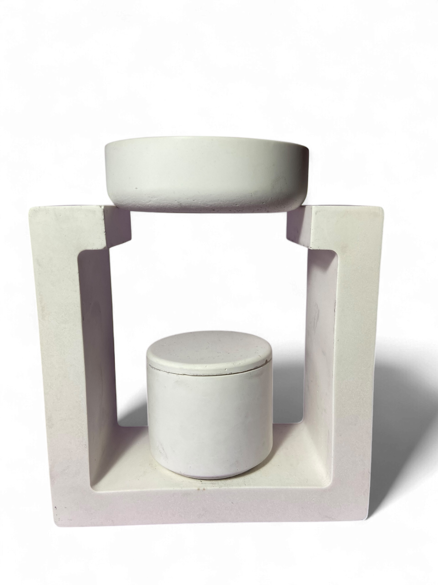 LS Design Square White Wax Melt | Oil Burner