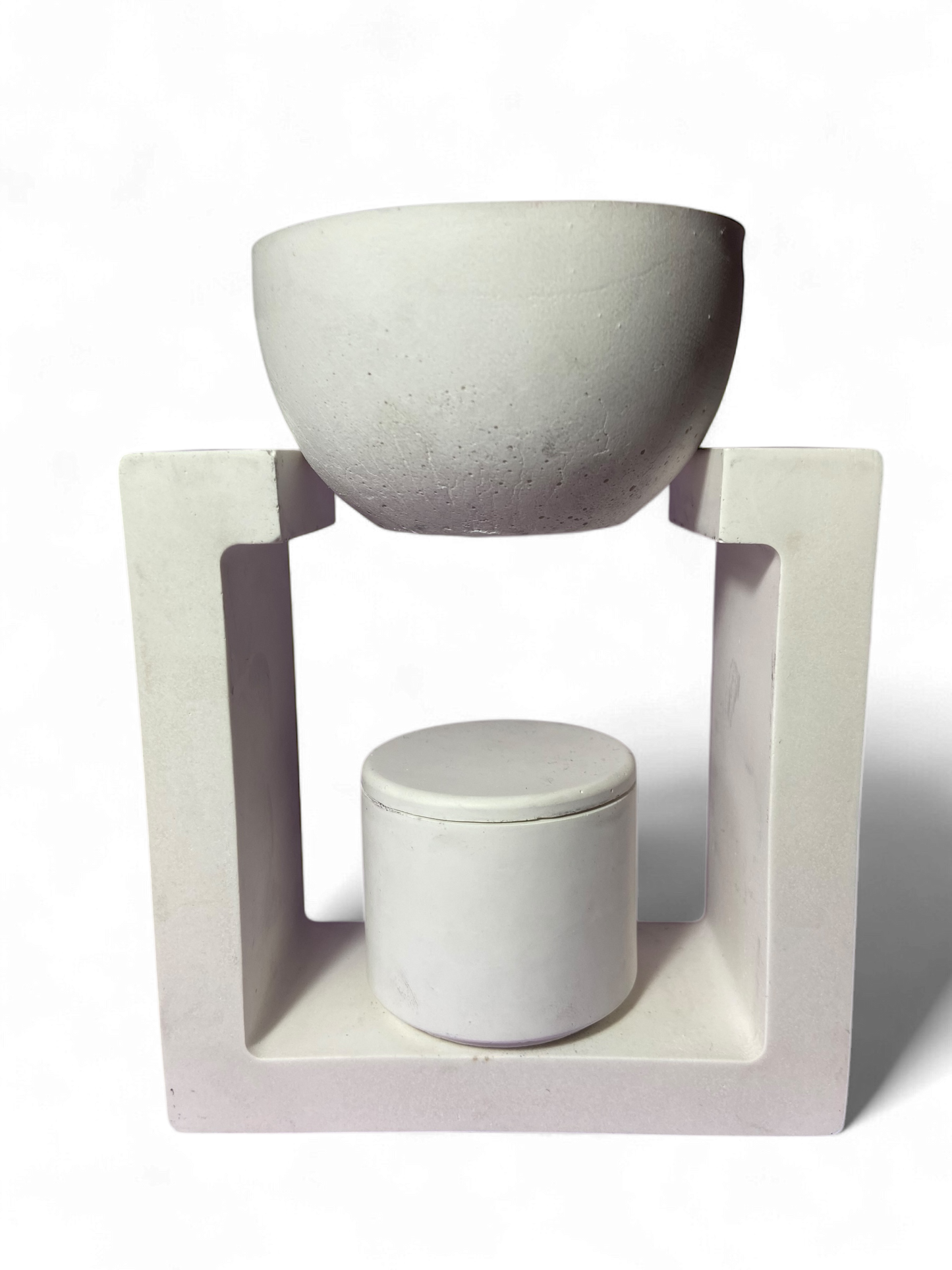 LS Design Square White Wax Melt | Oil Burner
