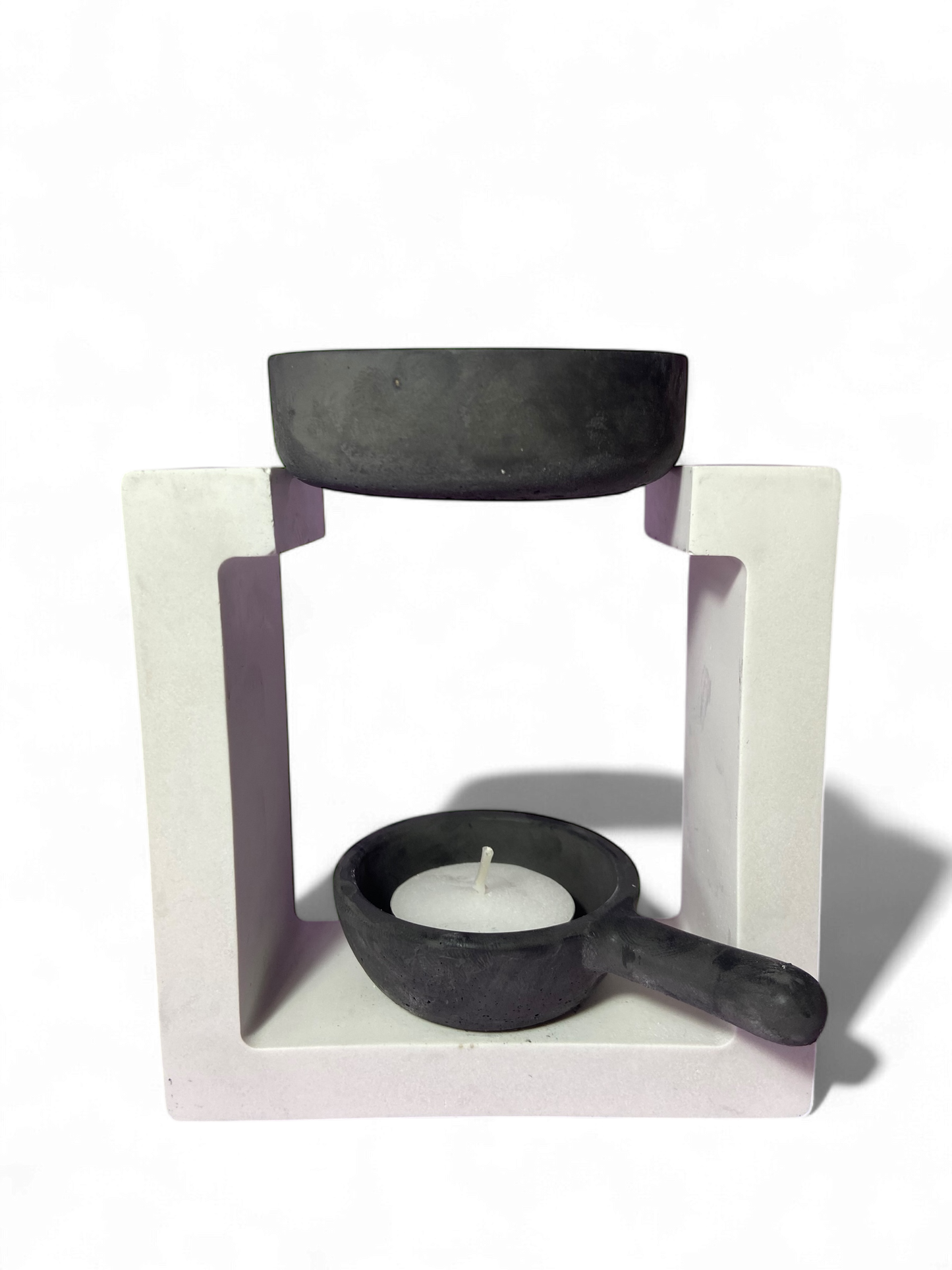 LS Design Square White Wax Melt | Oil Burner