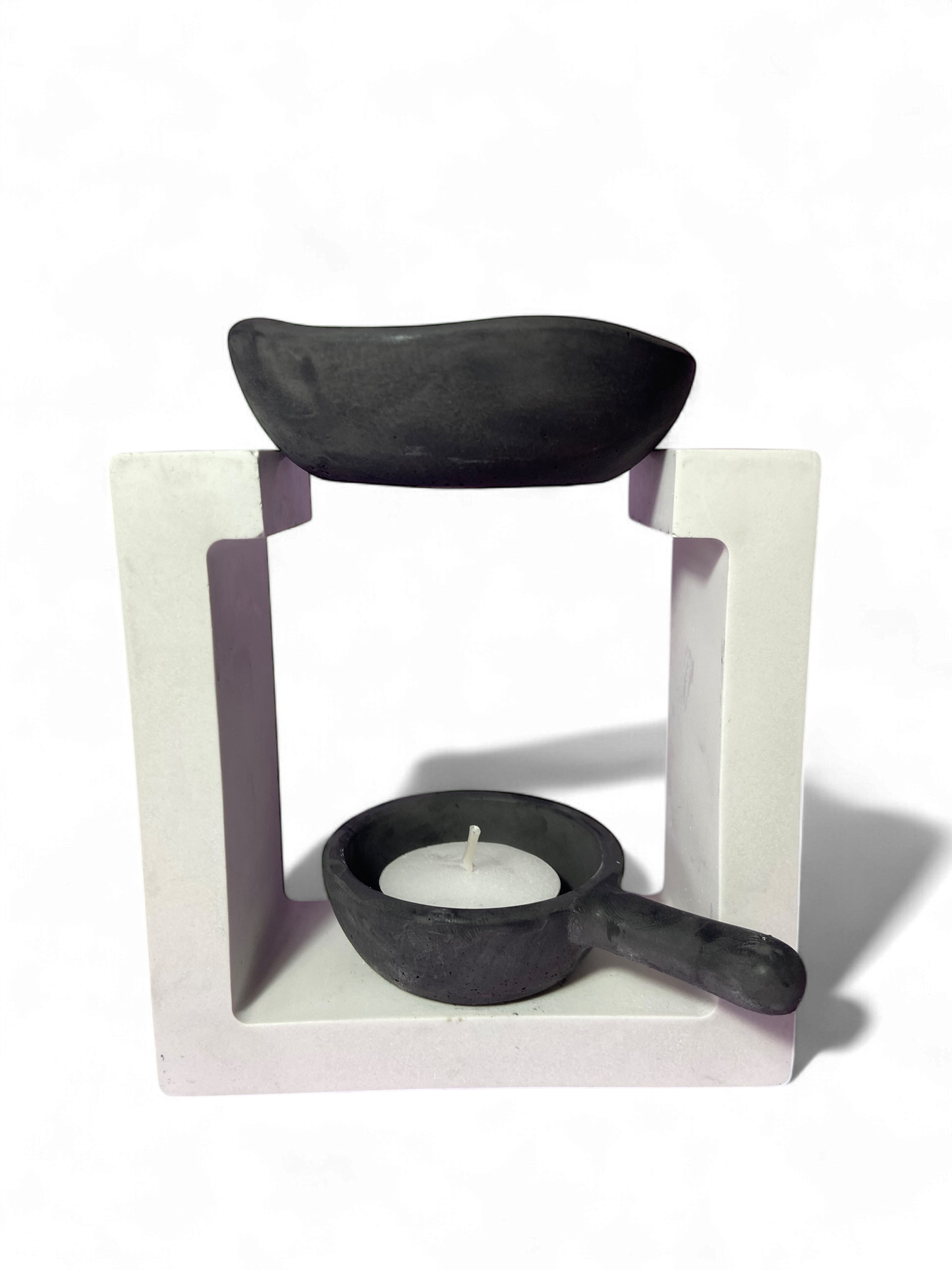 LS Design Square White Wax Melt | Oil Burner