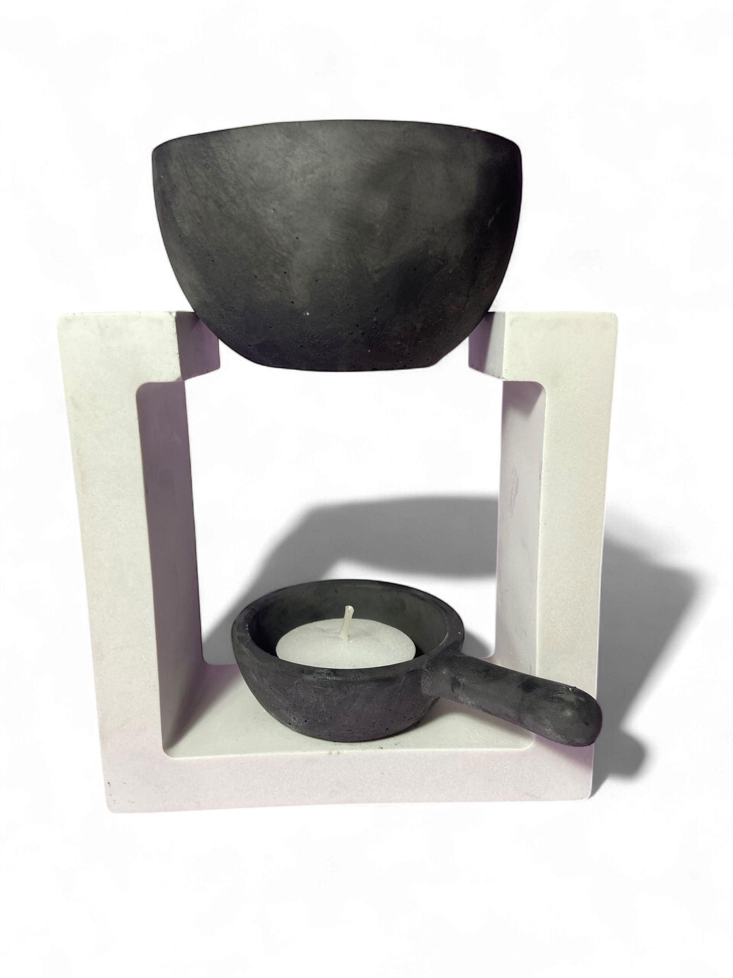 LS Design Square White Wax Melt | Oil Burner