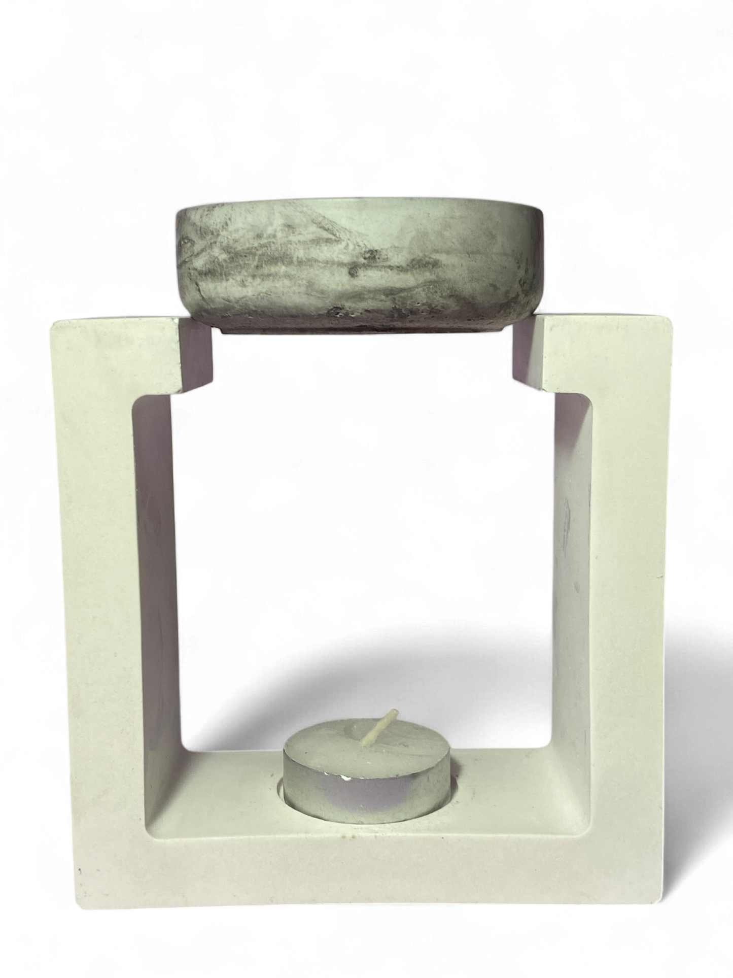 LS Design Square White Wax Melt | Oil Burner