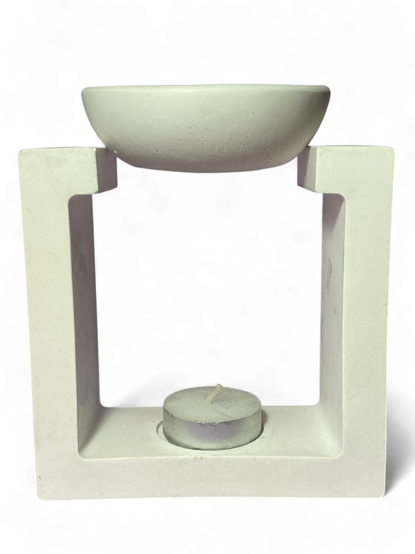 LS Design Square White Wax Melt | Oil Burner
