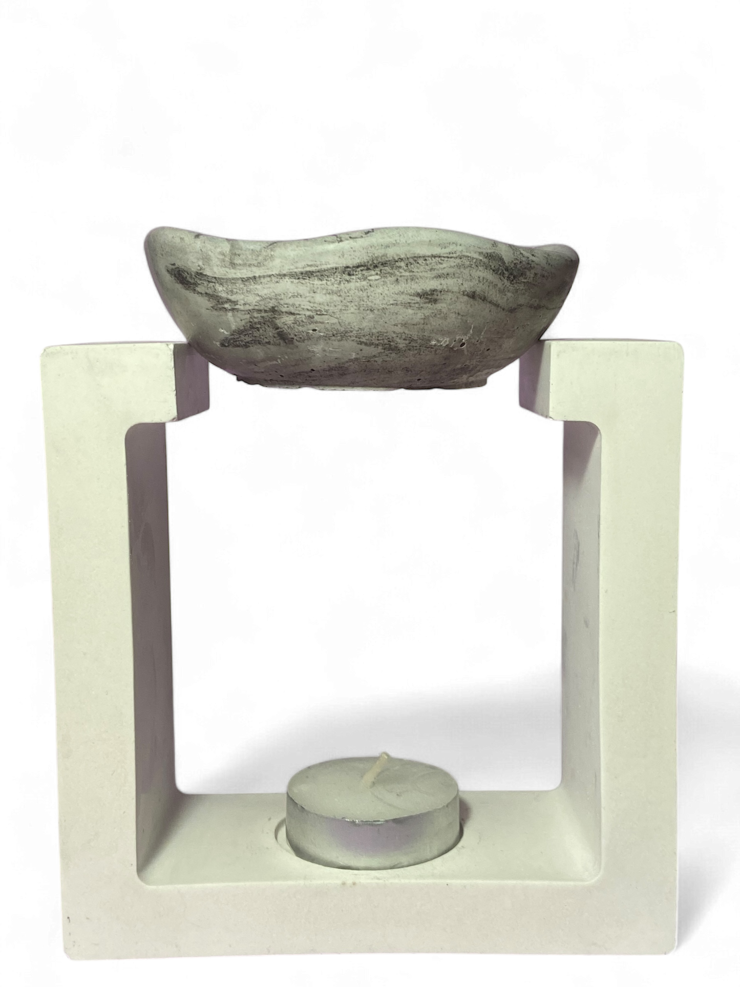 LS Design Square White Wax Melt | Oil Burner