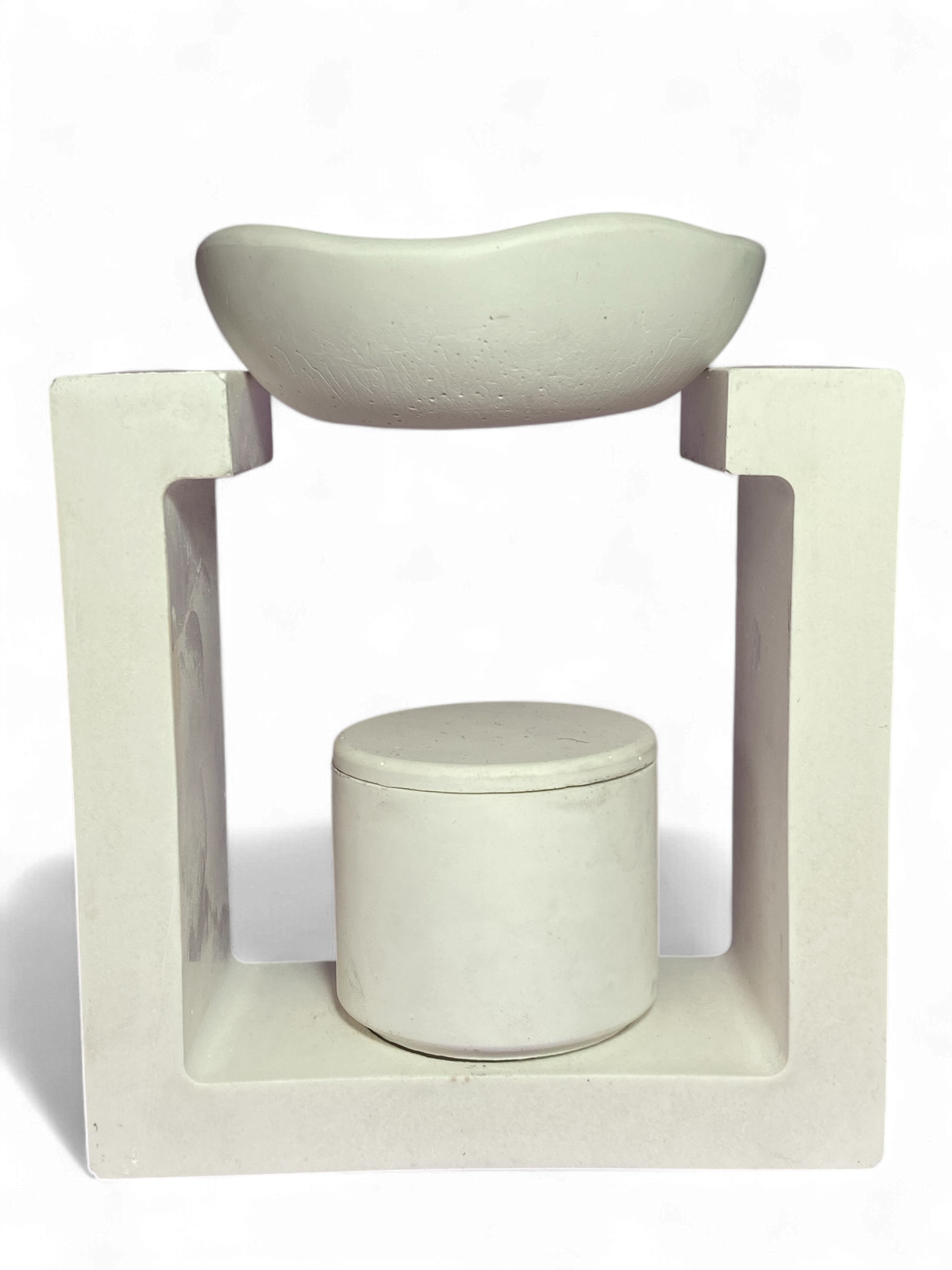 LS Design Square White Wax Melt | Oil Burner