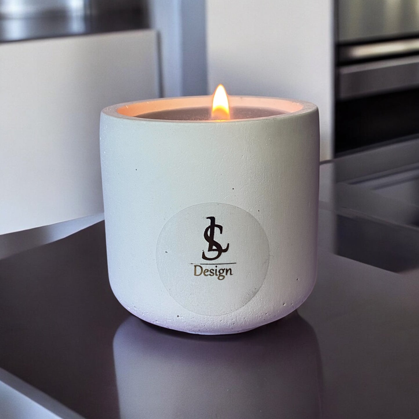 LS Design Signature 150g Refillable Container Candle. Black, White Or Grey Marble £13.60 - £14.80