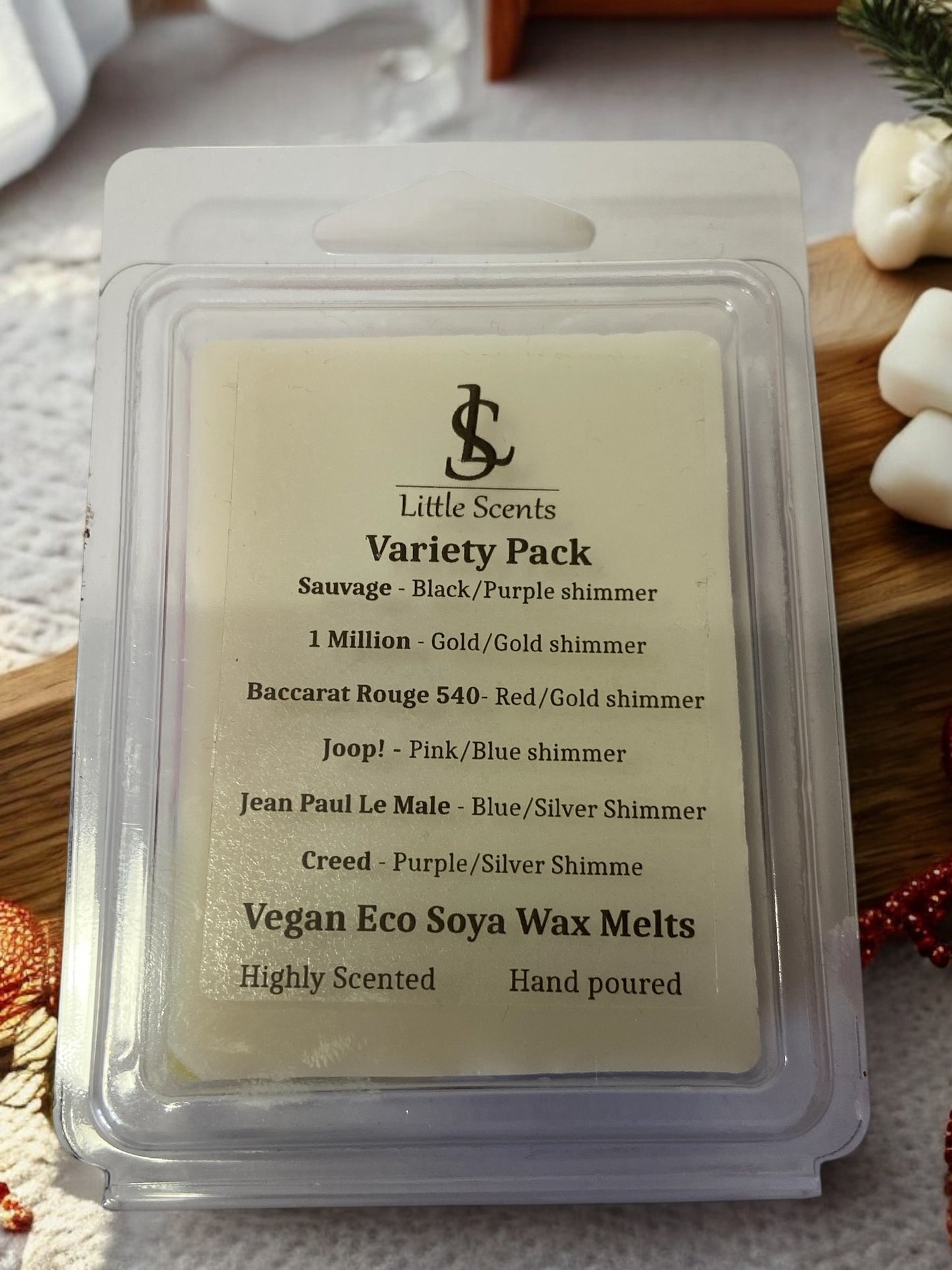 Male Designer Inspired Highly Scented Soy Wax Melts 80g 4 For £10