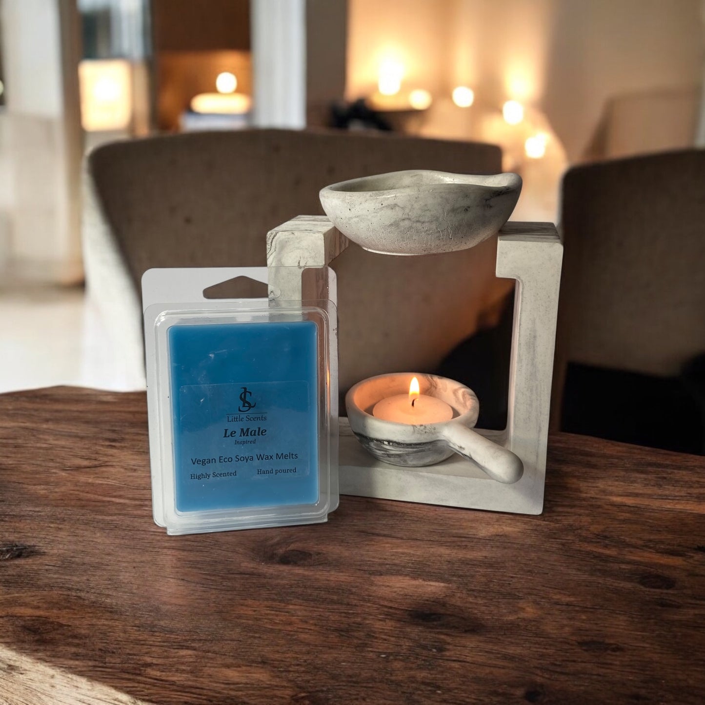 Male Designer Inspired Highly Scented Soy Wax Melts 80g 4 For £10