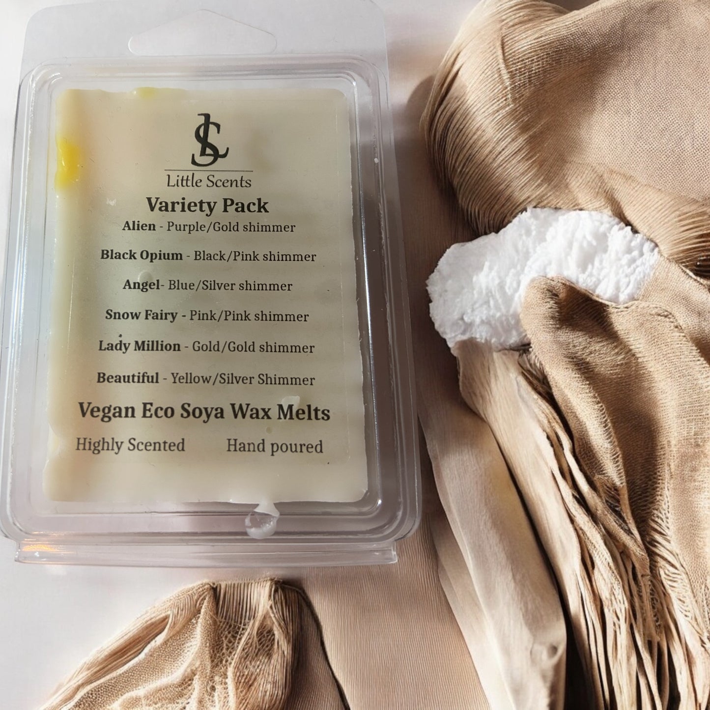Female Designer Inspired Highly Scented Soy Wax Melts 80g 4 For £10