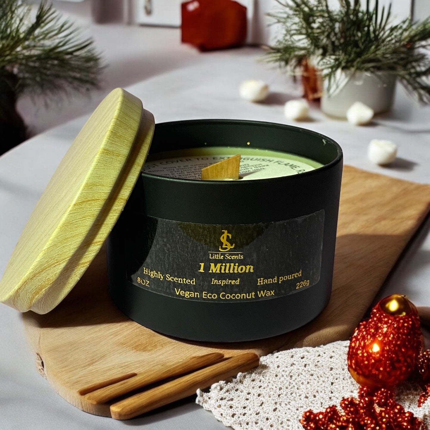 Little Scents Male Designer Inspired Scented Candle 226g