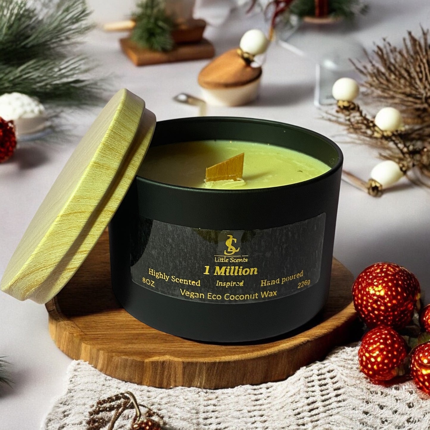 Little Scents Male Designer Inspired Scented Candle 226g
