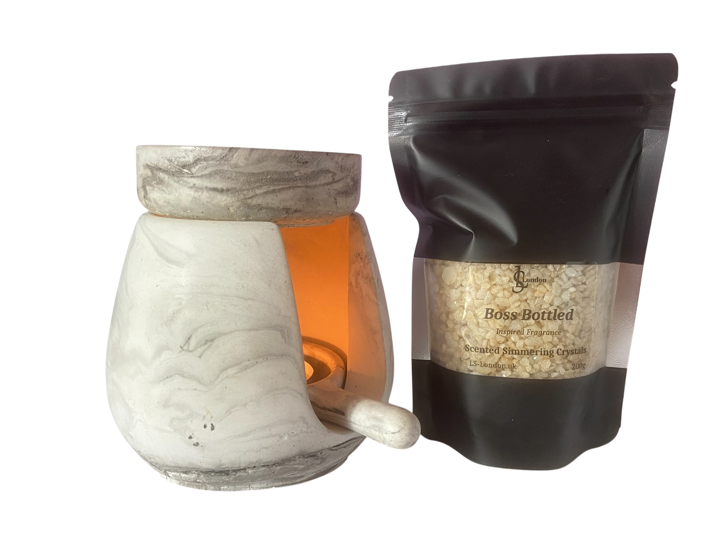 Boss Bottled Inspired (Dupe), Scented Simmering Crystals (Sizzlers)