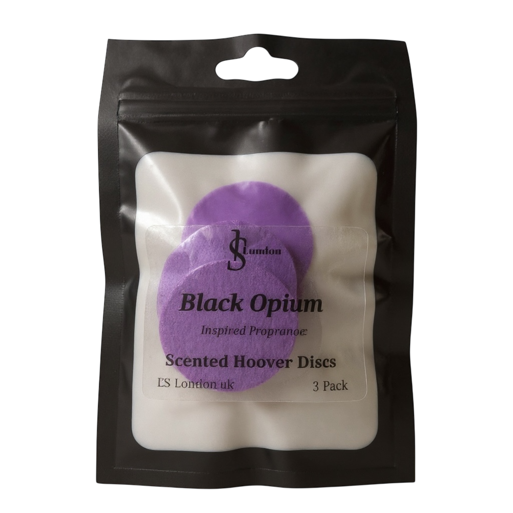 Black Opium Inspired Scented Vacuum Hoover Discs