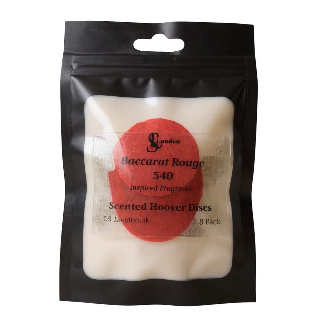 Baccarat Rouge 540 Inspired Scented Vacuum Hoover Discs