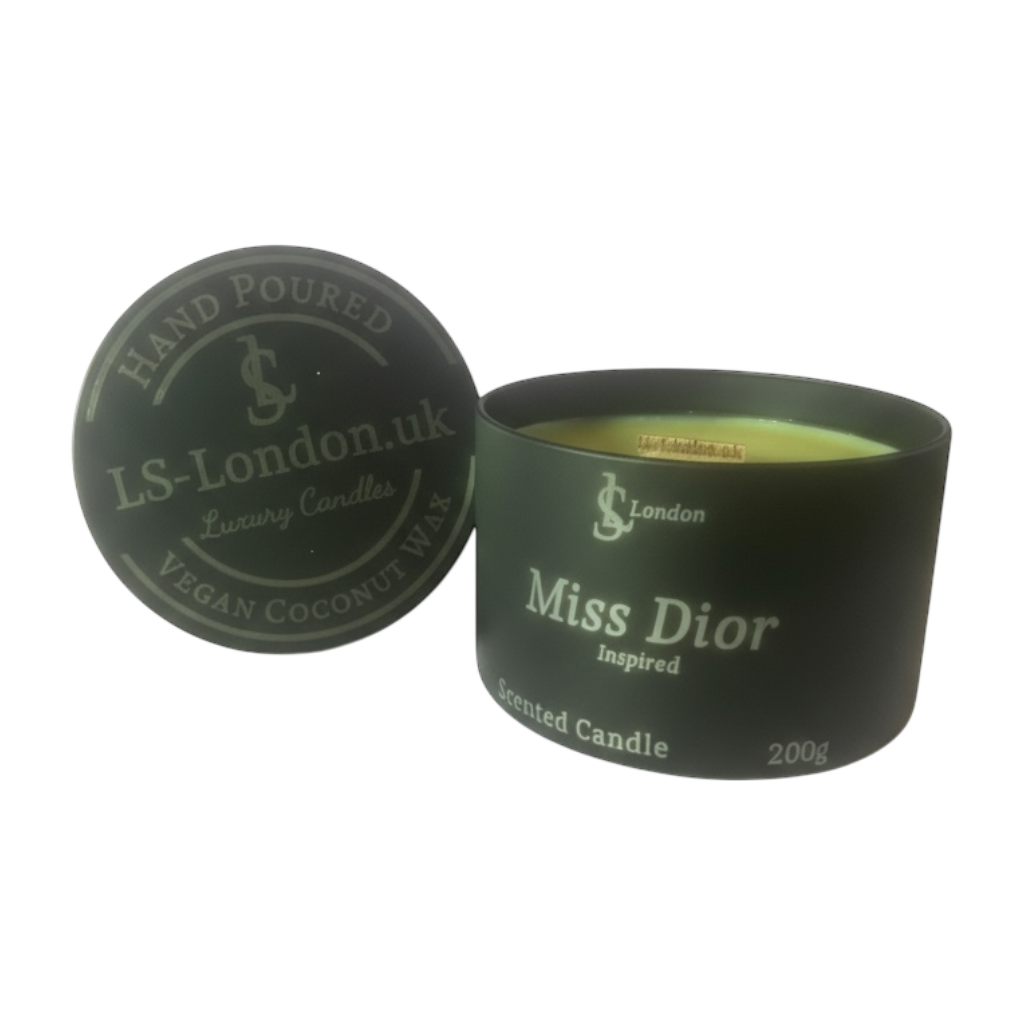 All Female Luxury Designer Inspired Scented Candle Tins 200g Quick Select