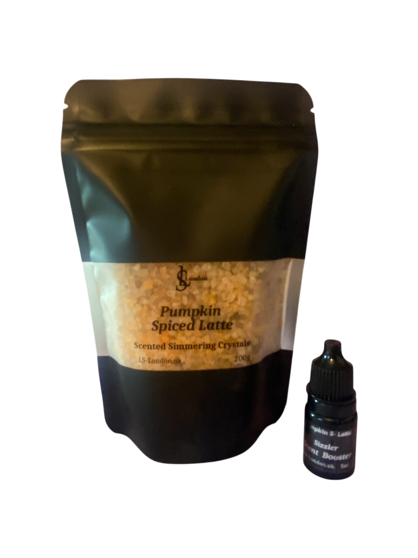Pumpkin Spiced Latte, Halloween Inspired Scented Simmering Crystals (Sizzlers)