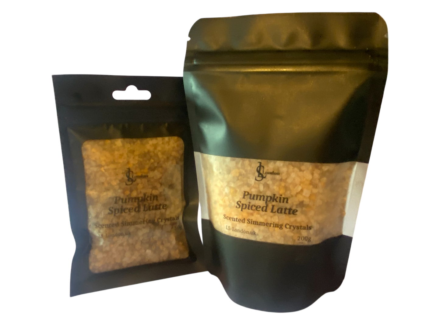 Pumpkin Spiced Latte, Halloween Inspired Scented Simmering Crystals (Sizzlers)