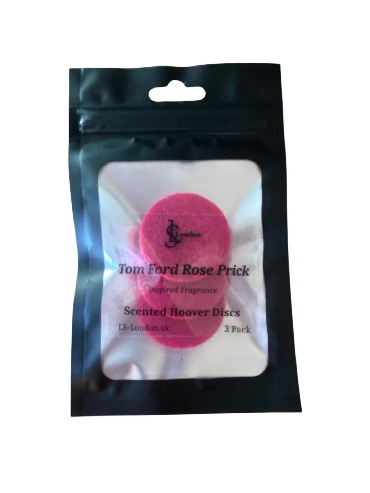 Tom Ford Rose Prick Inspired Scented Vacuum Hoover Discs