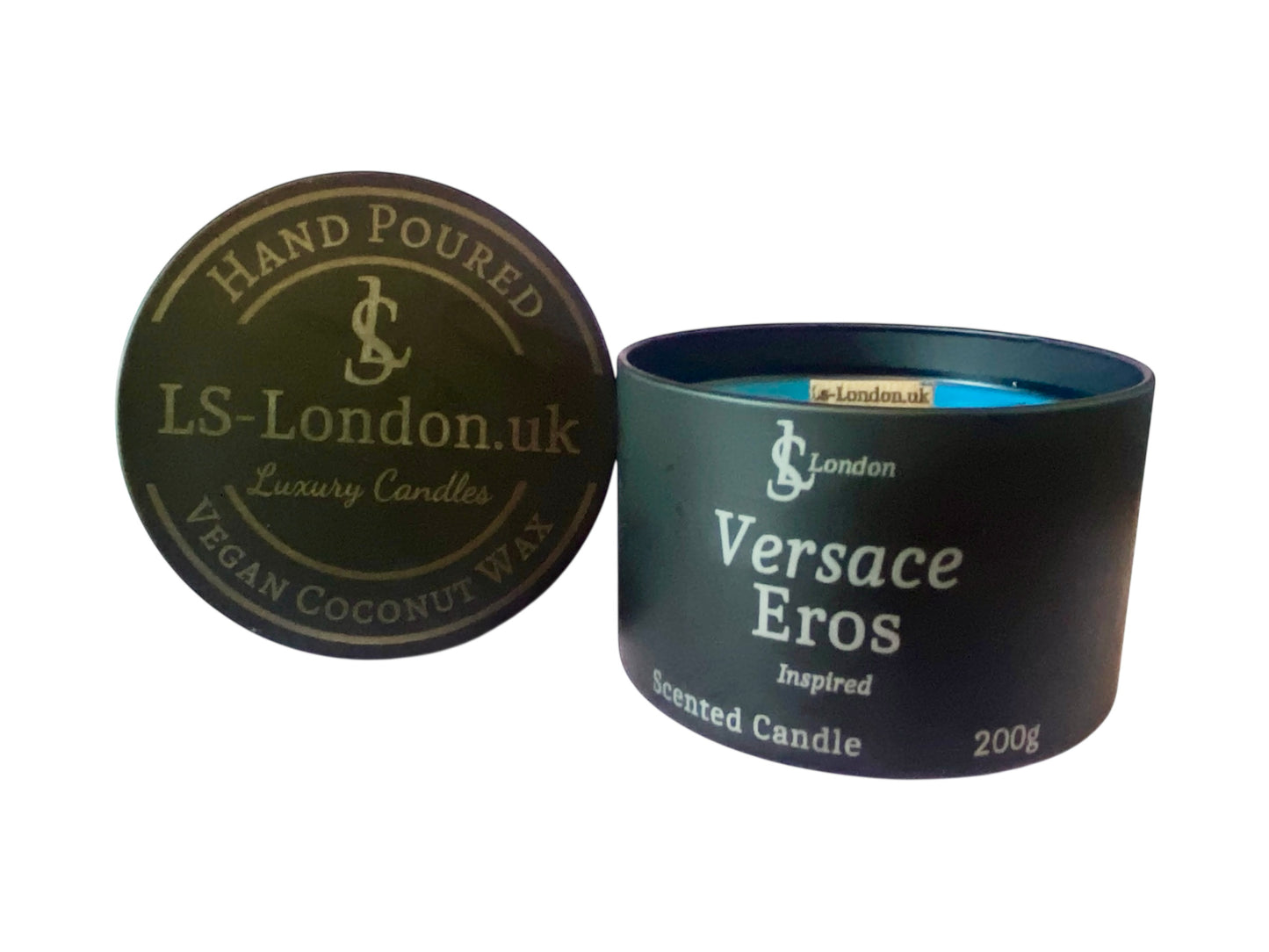 Versace Eros Inspired Luxury Scented Candle Tin 200g