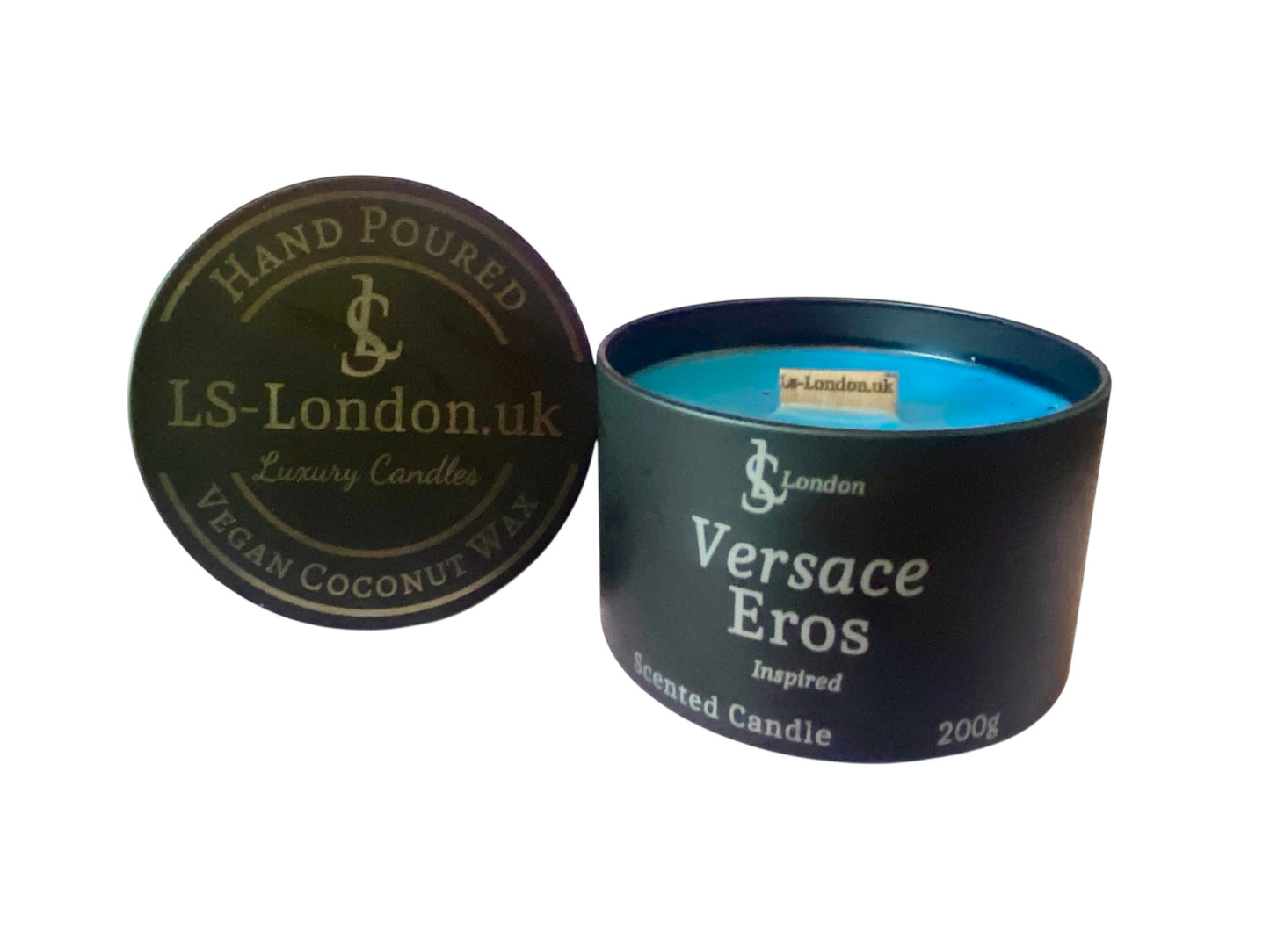 Versace Eros Inspired Luxury Scented Candle Tin 200g