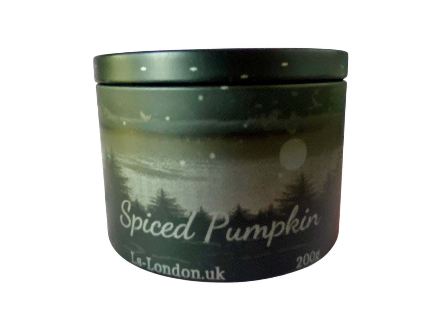 Spiced Pumpkin Scented Limited Edition Halloween Container Candle 200g