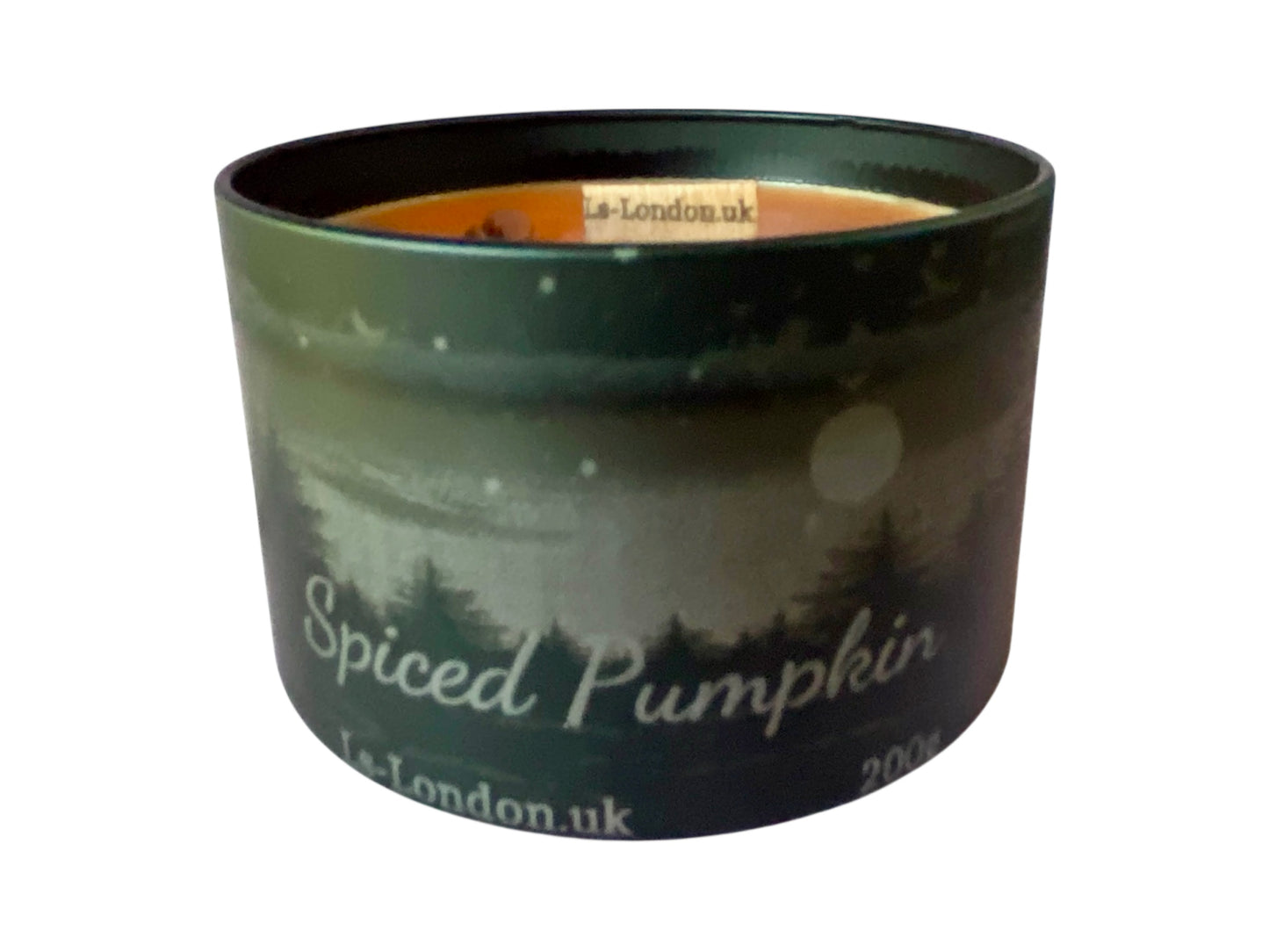 Spiced Pumpkin Scented Limited Edition Halloween Container Candle 200g