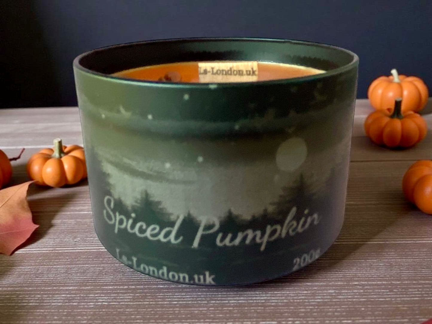 Spiced Pumpkin Scented Limited Edition Halloween Container Candle 200g