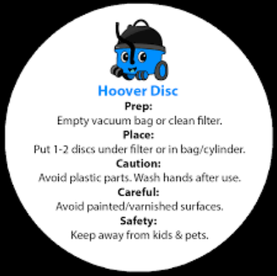 All Classic Scented Vacuum Hoover Discs ( Quick Select)