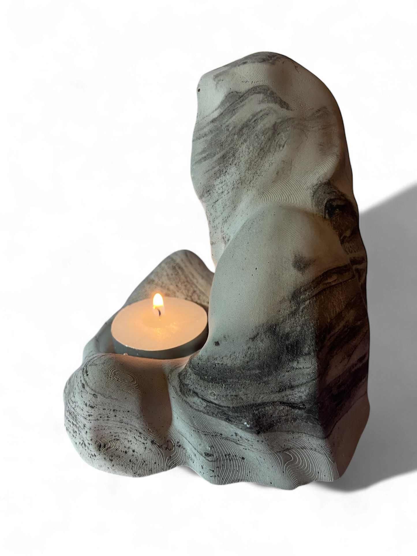 LS Design 158 Hooded Monk Tea Light Holder