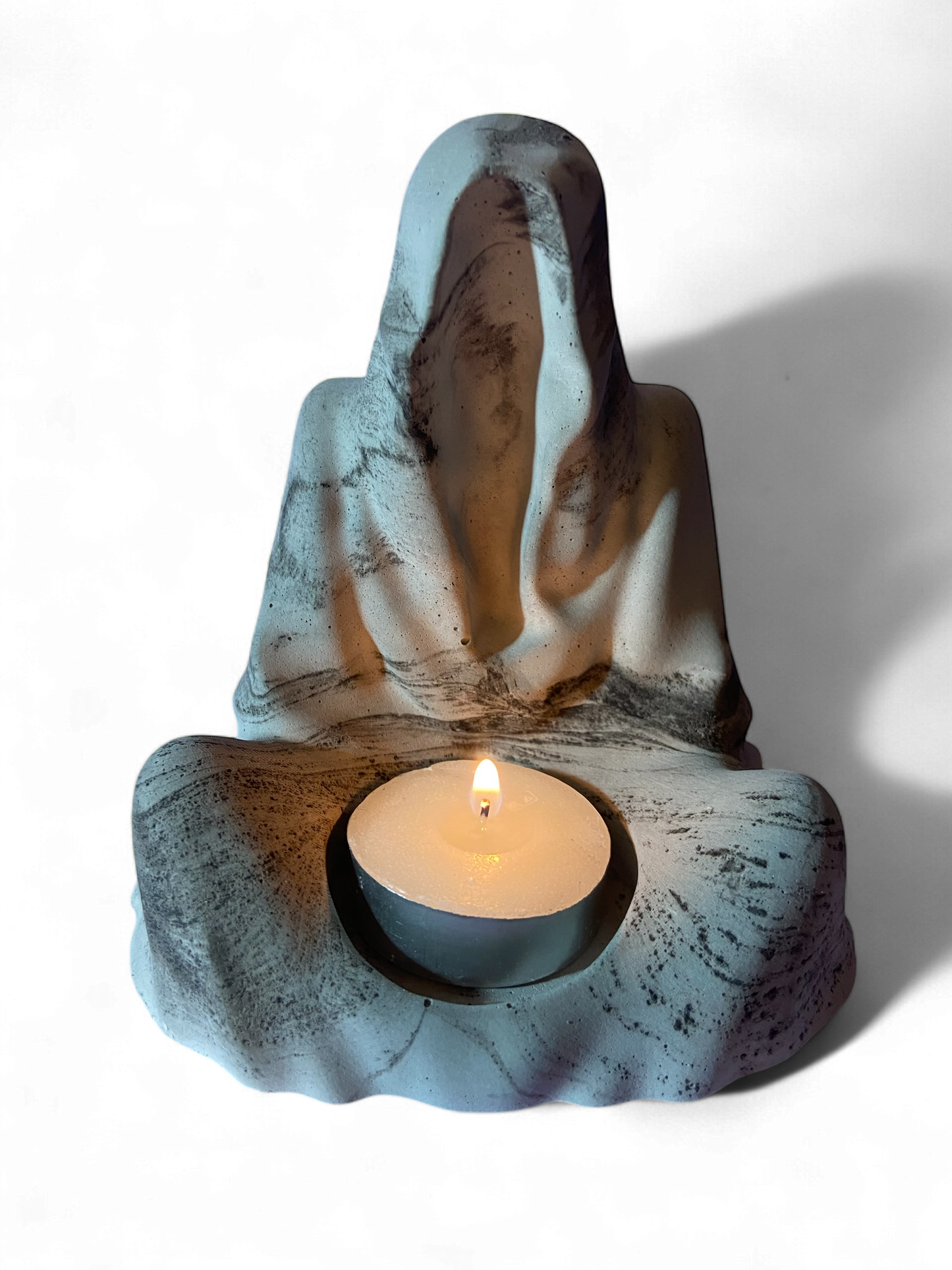 LS Design 158 Hooded Monk Tea Light Holder