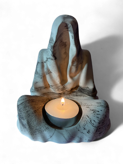 LS Design 158 Hooded Monk Tea Light Holder