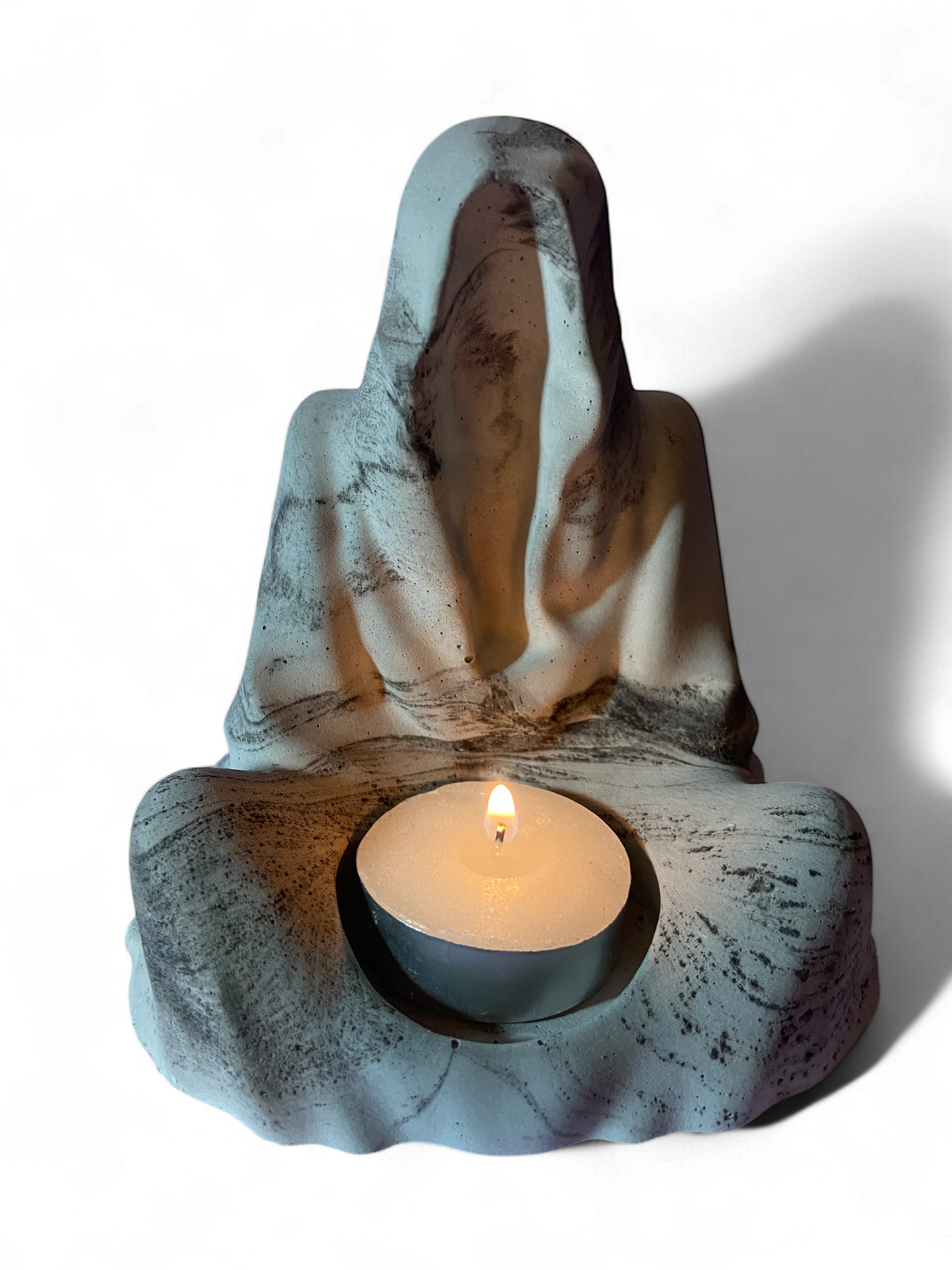 LS Design 158 Hooded Monk Tea Light Holder
