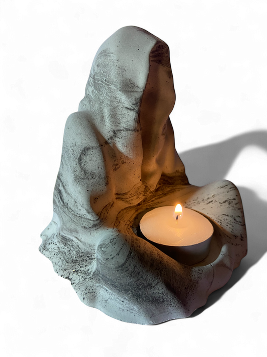 LS Design 158 Hooded Monk Tea Light Holder