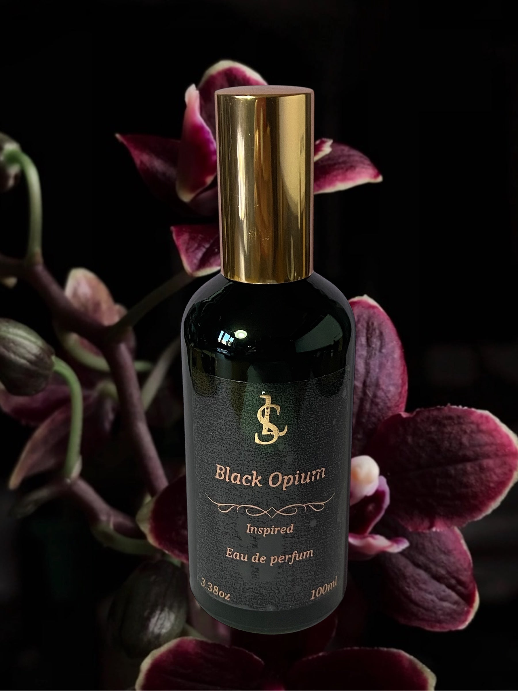 Ls London's Dupe designer perfume inspired by Black Opium 100ml