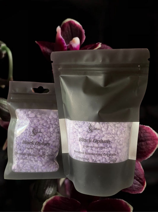 Inspired By black opium Scented Shimmering Crystals (Sizzlers)