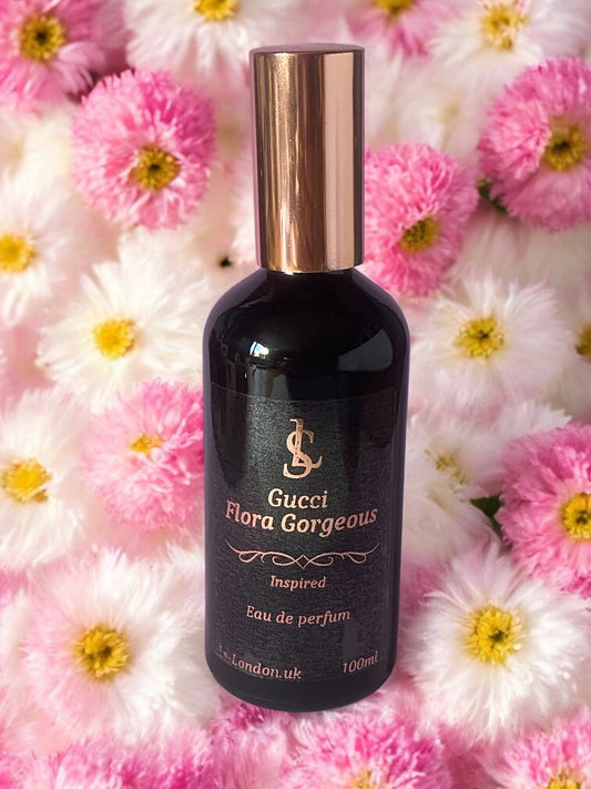 Ls London's Dupe designer perfume inspired by Gucci Flora Gorgeous 100ml