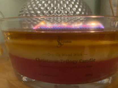 Create Your Own Christmas Trilogy Ellipse Candle 520g