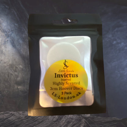 All Male Designer (Inspired) Scented Vacuum Hoover Discs x3 Individually Sealed ( Quick Select)