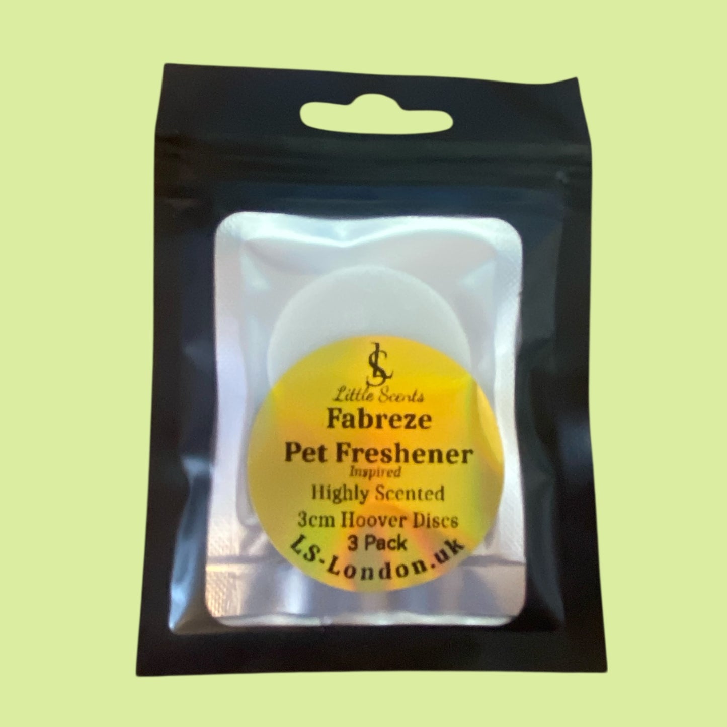 Pet Eliminator Fabreze (Inspired) Scented Vacuum Hoover Discs x3 Individually Sealed