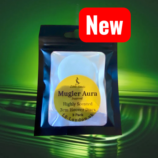Mugler Aura (Inspired) Scented Vacuum Hoover Discs x3 Individually Sealed