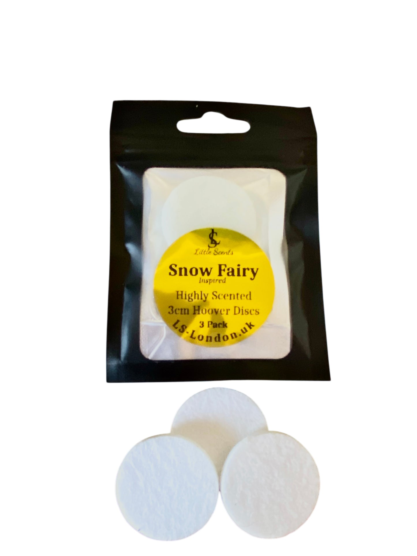 Snow Fairy (Inspired) Scented Vacuum Hoover Discs x3 Individually Sealed