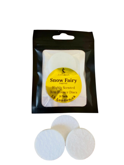 Snow Fairy (Inspired) Scented Vacuum Hoover Discs x3 Individually Sealed